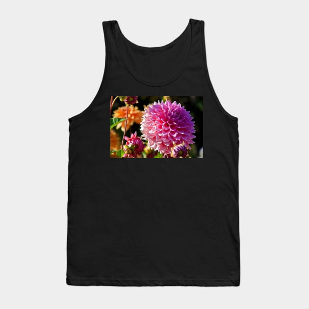 Canada. BC. Butchart gardens. Flowers of Autumn. Tank Top by vadim19